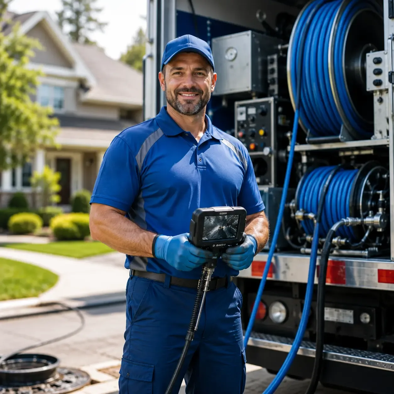 Local outdoor drain cleaning specialists in Red Jacket, WV
